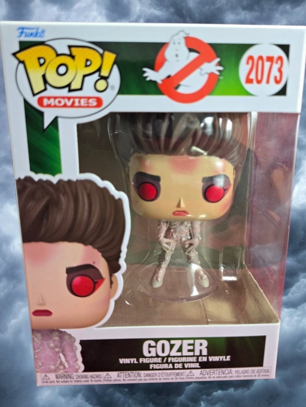Funko Pop! Movies: Gozer  # 2073 (Nib) With Pop Protector